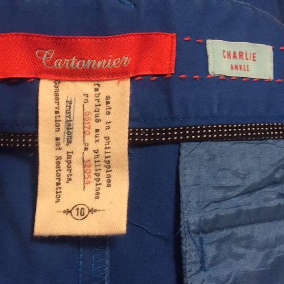 Anthropologie cartonnier Charlie ankle size 10 - Picture 2 of 2